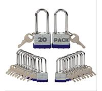 obuste | Longue tige scurise | 1-9 / 16 """" Corps lourd 40 mm | Mmes touches 2 pcs chacun | Superbe pour les outils de casiers clture de bote