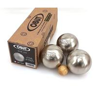 Obut 3 Leisure Boules INOX Lisse, Gris ou Argent