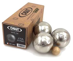 Obut Loisir inox LOOP SIDE, jeu de 3 boules