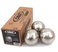 Boules de pétanque obut loisir inox chevron 73 mm 10622 - taille : unique Non Applicable