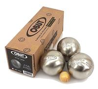 Obut Loisir inox TATOU, jeu de 3 boules