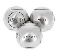 Obut - Soleil Tendre 72 mm - Boules de pétanque - Gris - Taille 700g