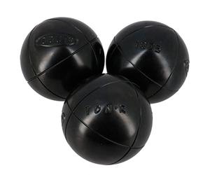 Obut - Ton.r Tendre 74 mm - Boules de pétanque - Noir - Taille 730g