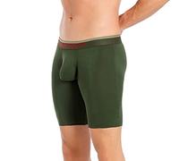 OBVIOUSLY Freeman Boxer Jambe 15,2 cm, vert sapin, Large
