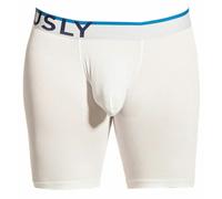 Obviously Pour des hommes Everyman Plaine Rayonne Caleçons - blanc