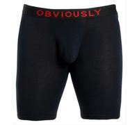 Obviously Pour des hommes FreeMan Plaine Modal Caleçons - Noir