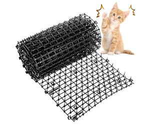 OBYCPIN Repulsif Chat Exterieur et Interieur Rouleau 30x200cm, Tapis Exterieur à Pic Anti Chat Découpable, Protection Continue pour Cloture Jardin Exterieur et Balcon, Repulsif Chien Efficace