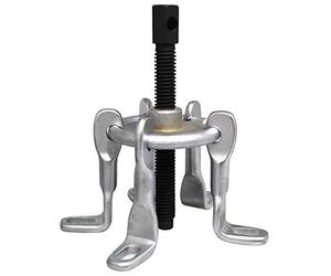 OC-PRO Arrache Extracteur Polyvalent de Tambours de Freins avec 5 Griffes, 2 Platines Ø 62 et 100 mm, Vis de Serrage Ø 10 x 185 mm, Acier Chrome-Vanadium Forgé