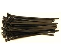 OC-PRO Attaches Cables - Rilsan Réutilisables - 350 mm - Noir - 50 Pièces