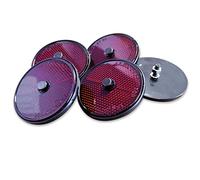 OC-PRO CATADIOPTRE Rouge Ø 60 MM A Visser - Lot DE 5