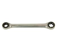 OC-PRO Clé Torx à oeil double à cliquet E10/E12 Chrome Polie