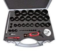 OC-PRO Emporte-Pièce Jumelable de 2 à 60 mm Noir Amortissant