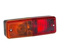 OC-PRO FEU Arrière Rectangulaire 3 Fonctions - Camion - Feu Rouge, Stop, Clignotant