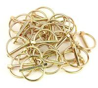 OC-PRO GOUPILLES CLIPS de 6 mm Acier zingué bichromaté - Sachet de 25