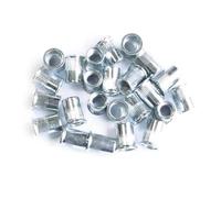 OC-PRO INSERTS FILETÉS DE 12 mm TÊTE PLATE - 25 PIÈCES - RIVET - INSERT - NUTS - ACIER ALLié - M12 x 1.25mm - CLASSE 2B