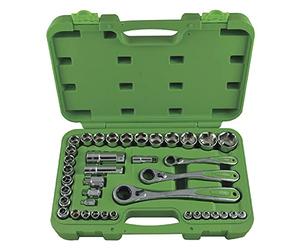 OC-PRO JBM Coffret de Clés à Douilles Débouchées 4 à 32 mm - 39 Pièces