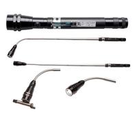 OC-PRO Lampe Torche 3 LEDs Ultra Bright Flexible, TELESCOPIQUE ET MAGNETIQUE