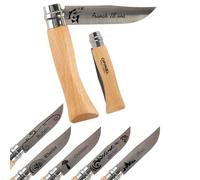 Ocadeau Couteau homme personnalisé pliable - Gravure texte sur la lame - Idée cadeau anniversaire, noël, fête des pères, papy - Couteau iconique Français personnalisable