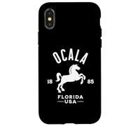 Ocala Florida USA Cheval Capital Equestre Coque pour iPhone X/XS