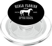Ocala Florida USA Cheval Capitale Vintage Equestre PopSockets PopGrip pour MagSafe