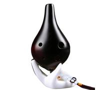 Ocarina 6 trous pour débutants instrument en céramique touche alto en do pratique d'introduction ocarina Professionnel(3/4)