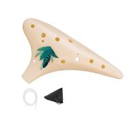 Ocarina à 12 trous avec des tonalités riches et une construction légère en résine pour les amateurs de musique et les interprètes Instrument à vent en résine