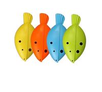 Ocarina Alto En Plastique À 6 Trous Accordé En CA Pour Débutants(SCGreen)