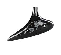 Ocarina alto, Ocarina Alto AF Key 12 trous en céramique treizième note 218 x 128 65 mm