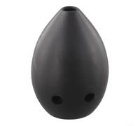 Ocarina Céramique Peinte 8 Trous Instrument Chinois Ocarina | Instrument traditionnel chinois, 8 trous précis, finition noire mate, idéal initiation musicale, son clair
