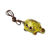 Ocarina chinois professionnel fabriqué à la main à partir de céramique avec 6 trous, idéal pour les amateurs de musique classique et les débutants Ocarina d'exécution de ton C