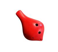 Ocarina classique Ocarina 6 trous Alto C Performance Grade(Bright red)