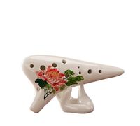 Ocarina clé en do 12 trous AC débutants introduction pratique instrument de musique moyen ocarina Professionnel(6)