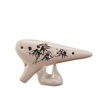 Ocarina clé en do 12 trous AC débutants introduction pratique instrument de musique moyen ocarina Professionnel(9)