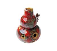 Ocarina compact à main en céramique C 6 trous, instrument de musique pour débutants pour les routines en t les entrées de jeu à la maison, instrument à vent en céramique, instrument à vent en