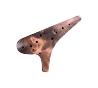 Ocarina débutants Flûte En Céramique 12 Trous Milieu De Gamme Ton C Processus Cuisson Simple Application Pour Débutants