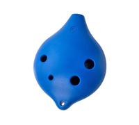 Ocarina débutants Ocarina Alto C À Bouche Courte 6 Trous Clé En Résine De Forme Plate Instrument Pratique Pour Débutant