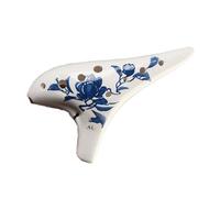 Ocarina débutants Ocarina En Porcelaine Bleue Et Blanche Instrument Professionnel Alto C Majeur Pour Débutants