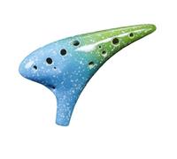 Ocarina débutants Ocarina Professionnel Bleu Ciel À 12 Trous Instrument Portable Majeur Alto C Pour Débutants