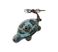 Ocarina en céramique 6 trous C instrument de musique pour collectionneur, étudiants débutants et lecteurs de musique traditionnelle Ocarina en céramique professionnel