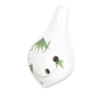 Ocarina en Céramique à 6 Trous en Do, Instrument à Vent pour Débutants | Sonorités Belles et Extraordinaires, Usage Pratique, Modèle Portable, pour Élèves et Cours de Musique