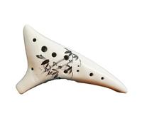 Ocarina Instrument Ocarina Alto 12 Trous En Do Pour Débutant Et Professionnel(Ink Bamboo)