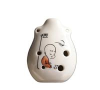 Ocarina Mini Ocarina En Céramique À 6 Trous Flûte À Bouche Courte Instrument De Musique Amateur De Musique Petit Cadeau(Type 2)