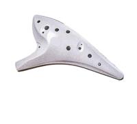 Ocarina Ocarina 12 trous for élève de primaire, alto, tonalité en do majeur, imitation bois, résine, anti-chute, niveau débutant(Color 1)