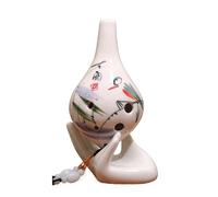 Ocarina Ocarina 6 trous AC Alto C Key Smoked Ocarina Instrument pour débutants (chant d'oiseau)