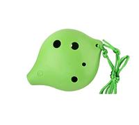 Ocarina Ocarina 6 Trous Alto AC Débutants Pratique Instrument De Musique Anglais(Green)
