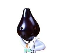 Ocarina Ocarina 6 trous Alto Clé en Do Fumé Instrument pour débutants Petit format