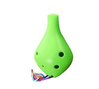 Ocarina Ocarina 6 Trous Pour Débutant Instrument Pour Mélomane Touche En Do Alto Latin(Green)