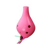 Ocarina Ocarina 6 Trous Pour Débutant Instrument Pour Mélomane Touche En Do Alto Latin(Pink)