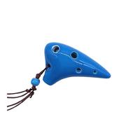 Ocarina Ocarina 6 trous SC Mini ocarina tourisme tourisme beau ton (bleu ciel)
