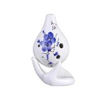 Ocarina Ocarina Alto 6 Trous Pour Débutant Petit Instrument De Musique(Blue Plum)